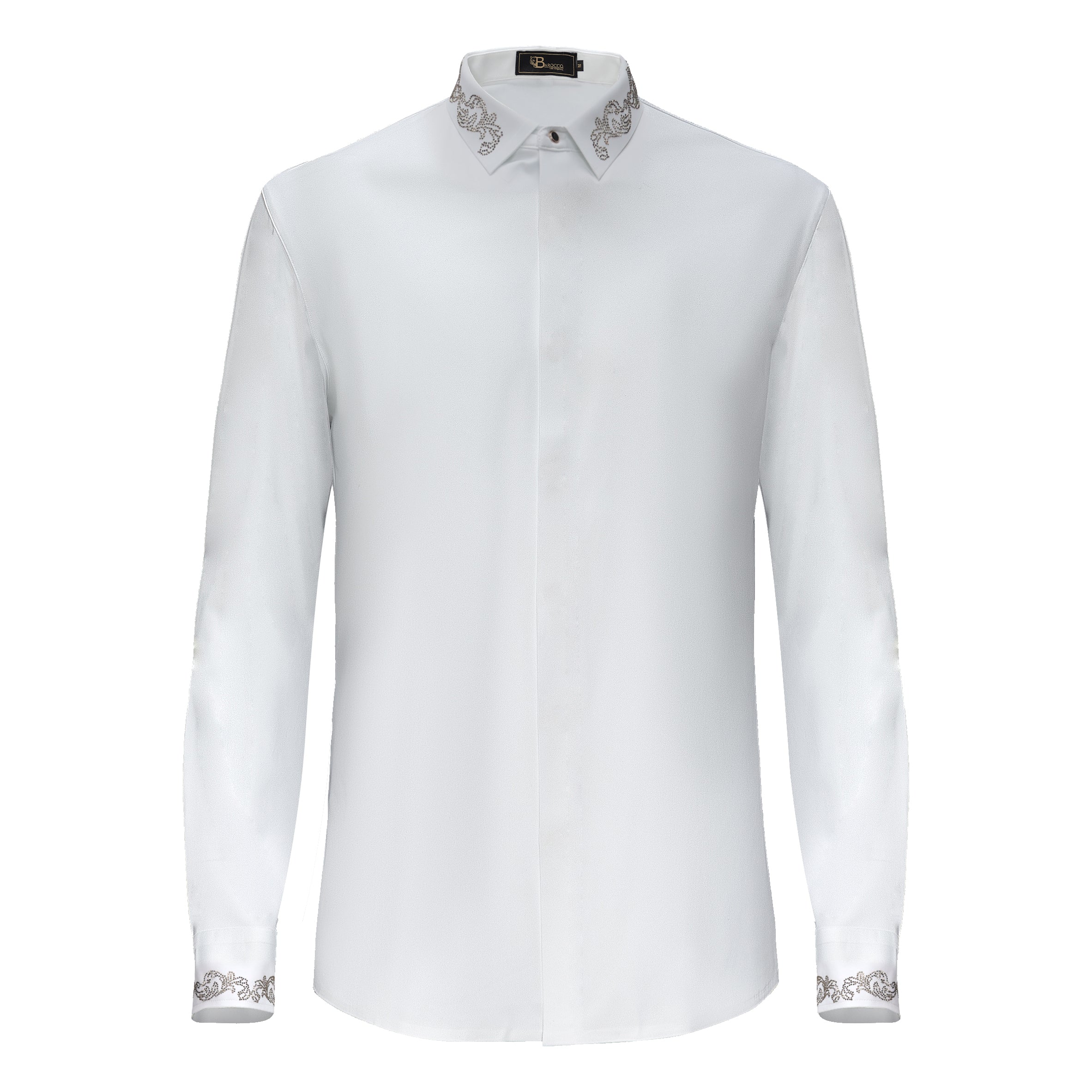 Midnight Precision Shirt White/Gold - White/Gold / 2XLC Midnight Precision Shirt White/Gold - White/Gold / 2XLC