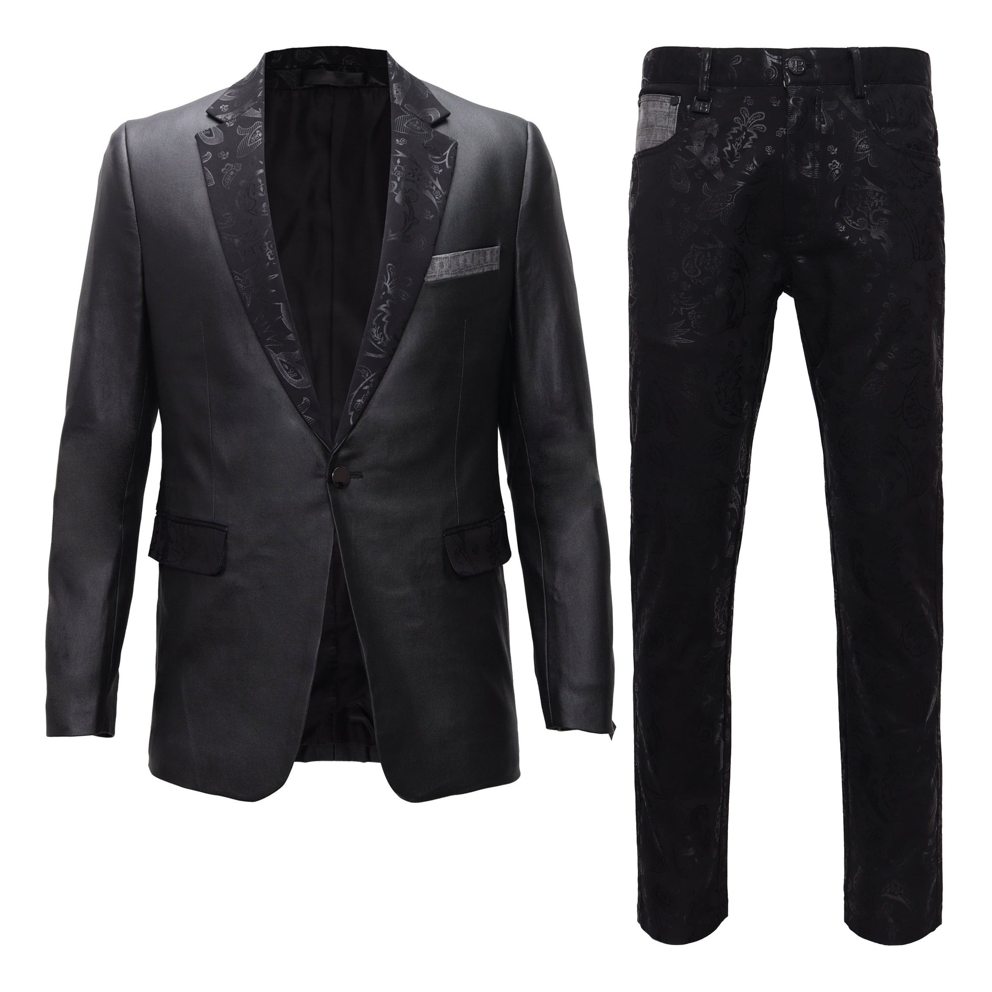 Apex Blazer + Regal Noir SET - BLACK