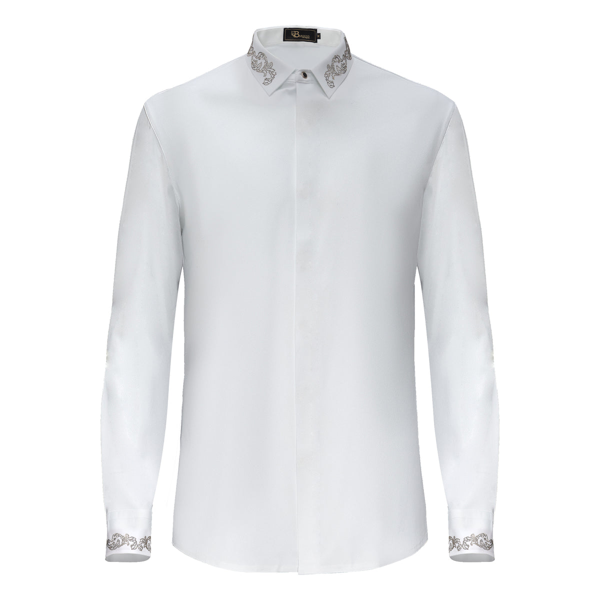 white gold dress shirt Midnight Precision White/Gold – B328 Will Bad Bunny Wear Size:18 - 34/35 A thoughtfully crafted collection 5t girls dress