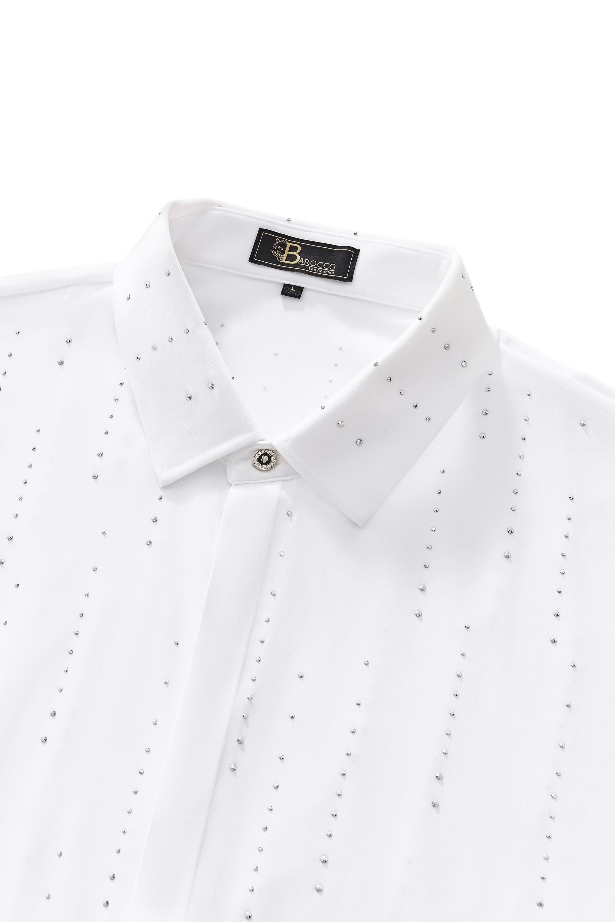 constellation dress shirt Black Constellation Space Long Sleeve Men Button Up Shirt, Universe Galaxy Gold Stars Print Buttoned Guys Collared Casual Dress Chest Pocket