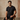 Embossed Greek Key Texture Tee – El Baron BLACK