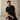 Embossed Geo Texture Tee – El Baron BLACK