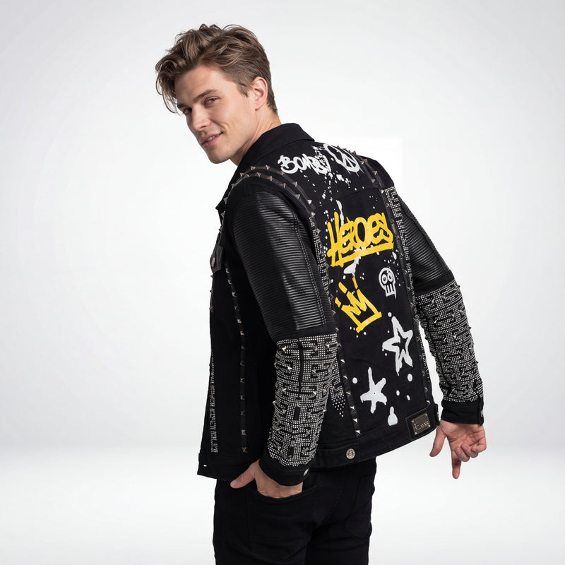 CITY SHINE Jacket BLACK