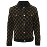 Dazzle Check BLACK/GOLD - Barocco