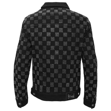 Dazzle Check BLACK/SILVER - Barocco