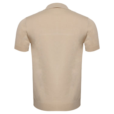 Men's Retro-Inspired Knitted Polo Shirt 