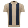 Men's Retro-Inspired Knitted Polo Shirt 