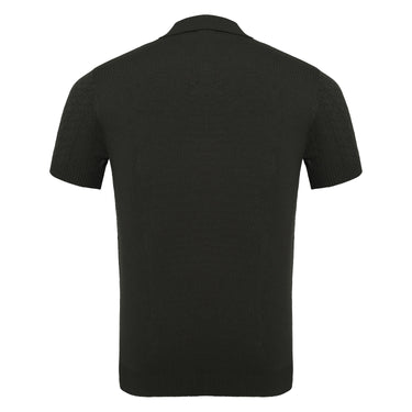 Elevare Knit Polo BLACK