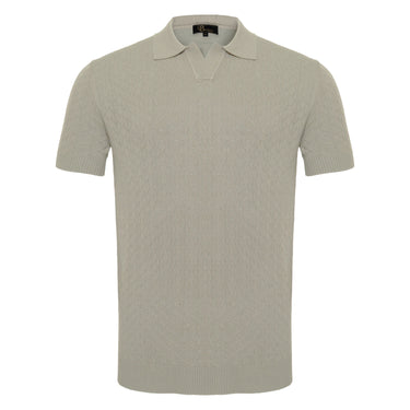 Elevare Knit Polo WHITE