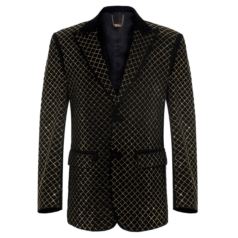 Opulent Outfit Blazer BLACK/GOLD