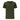 An olive green crew-neck t-shirt with a small embroidered logo on the chest.