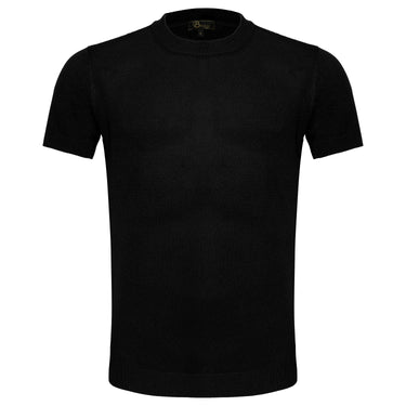 Elevate Knit Tee BLACK