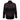 Long-sleeve button-up shirt featuring a horizontal red and black gradient pattern created with dense, shimmering studs.