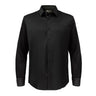 Barocco Luxe Satin Stretch Shirt BLACK - Barocco