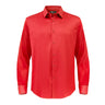 Barocco Luxe Satin Stretch Shirt RED - Barocco