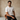 Textured Wave Cotton Tee – El Baron WHITE