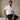 Embossed Crest Performance Polo WHITE