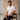 Contrast Trim Detail Polo – El Baron WHITE – BSP631 – product view 2