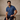 Barocco Zip Placket Performance Polo dark blue, style BSP630, product view 2