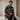 Barocco Brush Bloom Shirt black, style B428, product view 2