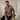 Barocco Espresso Botanical Shirt brown, style B421, product view 2