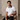 Pattern Trim Performance Polo – El Baron WHITE – BSP621 – product view 1