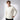 Axis Contrast Stitch Knit LS IVORY