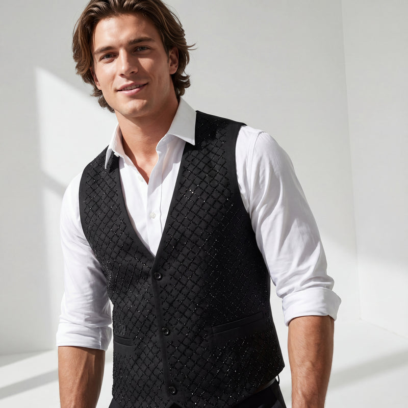 Crystal Charm BLACK/BLACK